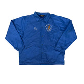 Vintage 80s Blue Coach Jacket Cumberland Eagles Shuffleboard Size XL by Auburn